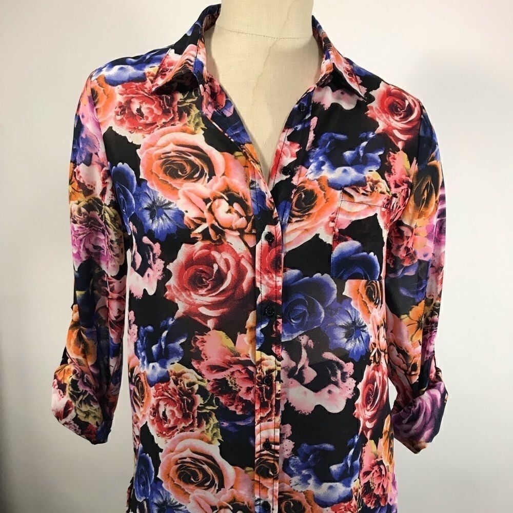 American Rag CIE, blouse, Sz S